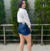 Short Jeans Azul - comprar online
