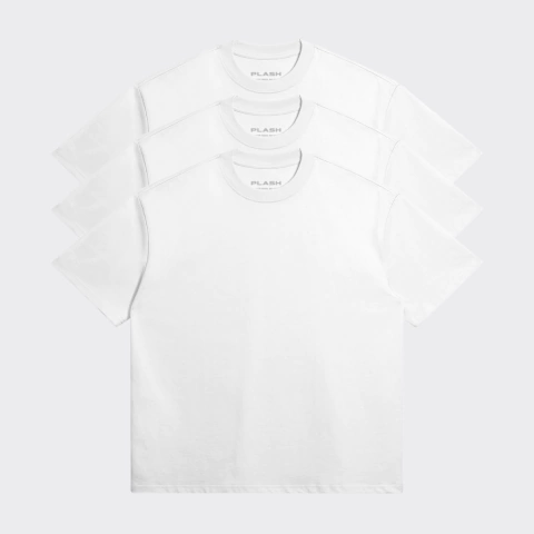 Pack 3 Camisetas Básicas Oversized