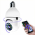 Câmera Espiã 360° WiFi Visão Noturna em Lâmpada - Monitore sua Casa ou Trabalho Discretamente com Panorâmica, Detecção de Movimento e Áudio Bidirecion - PeerShopp