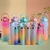Kit 3 Garrafas Motivacionais Squeeze Coloridas - Hidratação Diária com Estilo - PeerShopp