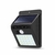 Lâmpada Luminária Solar de Parede A Prova de Água com Sensor de Presença Peq