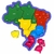 QUEBRA-CABECA MAPA DO BRASIL - BRINAQUEDO EDUCATIVO - BABEBI - PeerShopp