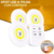 Kit 3x Lâmpada Luminária Led Spot Sem Fio Controle Remoto
