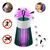 Luminária Mosquito Mosca Insetos Elétrico USB LED Armadilha