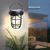 Luminária Lampião Recarregável Solar Com Sensor KR501 - comprar online