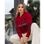 Blusa Trico Feminino Com Touca Lançamento (IASMIM)
