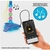 Microfone Infantil Duplo com Pedestal – Karaokê Iluminado para Pequenos Rock Stars!