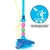 Microfone Infantil Duplo com Pedestal – Karaokê Iluminado para Pequenos Rock Stars! - comprar online