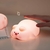 Luminária Infantil Abajur LED Siliconado Porquinho AKL-L007