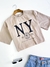 T-shirt Cropped Feminina Estampado Ismênia Ref. 809 (12345670018924153733) - PeerShopp