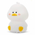 Luminária Touch Luz Noturna Silicone LED Pato Sentado
