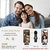 2 peças Microfone de lapela sem fio para telefone (Type C), microfone duplo sem - comprar online