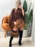 Bata Feminina Alongada em Crepe Boho Chic Raquel Ref. 1454