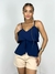 Blusa Feminina em Crepe de Alça Boho Chic Thay Ref. 1455 - PeerShopp