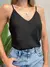 Blusa Feminina em Duna de Alça Ajustável Paloma Ref. 49