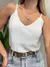 Blusa Feminina em Duna de Alça Ajustável Paloma Ref. 49 - PeerShopp