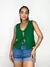 Blusa Feminina Regata Modal Amarração Frontal Samila Ref. 1324 - PeerShopp
