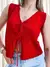 Blusa Feminina Regata Modal Amarração Frontal Samila Ref. 1324 - loja online