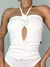 Body Feminino em Anarruga Frente Única Plissado com Recorte e Flor Priscila Ref na internet