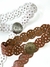 Cinto Feminino Boho Chic com Fivela Naiane Ref. 1448
