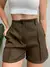 Short Feminino em Alfaiataria com Detalhe Frontal Edna Ref. 816 na internet