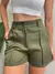Short Feminino em Alfaiataria com Detalhe Frontal Edna Ref. 816 - comprar online
