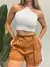 Short Feminino em Alfaiataria com Detalhe Frontal Edna Ref. 816 - loja online
