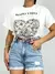 T-Shirt Feminina Estampada Boho Vibes Coração Ref. 808 - loja online