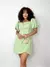 Vestido Feminino Curto em Alfaiataria Manga Princesa Transpassado Lorena Ref. 13 - comprar online