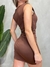 Imagem do Vestido Feminino Curto em Suplex Regata com Decote Plissado Telma Ref. 1415