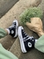 All Star preto plataforma cano alto