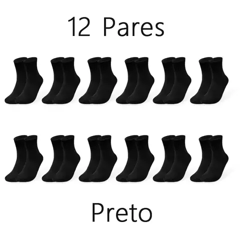 Meias Masculinas de Algodão Premium — Conforto e Estilo para o Seu Dia a Dia!