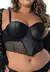 sutiã Top Demillus Dance 67024 Preto - Linne Fashion