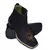 Bota Botina Texana Country Moda Masculina Couro Cano Médio Bico Quadrado