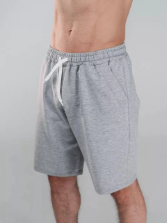 Bermuda masculina com bolso lateral Short Moletom Lisa Barata Promoção - loja online