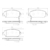Balatas delanteras Brembo Originales Accord 2013-2021 - Autopartes Spartan | Refacciones Automotrices al Mejor Precio