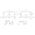 Zapatas traseras Brembo GMC Canyon 2004-2007 en internet