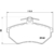 Balatas delanteras Brembo Originales Jetta 1994-1999 - Autopartes Spartan | Refacciones Automotrices al Mejor Precio