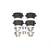 Balatas traseras Brembo Originales Bora 2006-2010 - Autopartes Spartan | Refacciones Automotrices al Mejor Precio