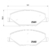 Balatas delanteras Brembo Originales Polo 2015-2023 en internet