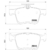 Balatas traseras Dynamik Volkswagen Jetta MK7 2018-2024 - Autopartes Spartan | Refacciones Automotrices al Mejor Precio