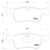Imagen de Balatas delanteras Brembo Xtra Bmw 114i 2012-2015 (f21)
