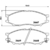 Balatas delanteras Brembo Originales Scala 2011-2013 - comprar en línea