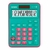 Calculadora de Escritorio Casio MX-12B-GNRD, 12 Dígitos, Solar/Batería