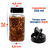 Kit 10 Potes Tempero Tampa Dosadora Duplas 220ml para Tempero e Especiarias - Trend Novidades