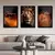 Quadro Decorativo Abstrato com Tema Animal - comprar online