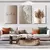 Quadro Decorativo Abstrato com Tema Floral - Trend Novidades