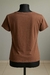 blusa marrom com estampa - comprar online
