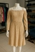 vestido bege