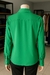 Blusa verde claro de abotoar - comprar online
